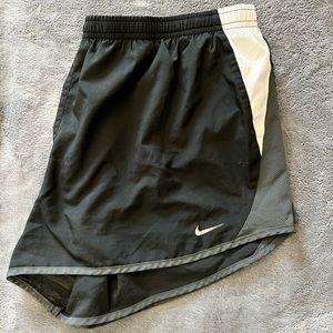 Nike athletic shorts with black liner